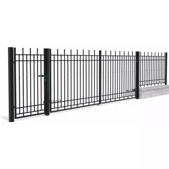 Ograda Brema 117,5x200 RAL9005 W6161