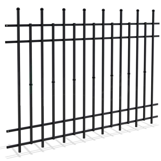 PRZĘSŁO BREMA 117,5X200 RAL9005 W6161