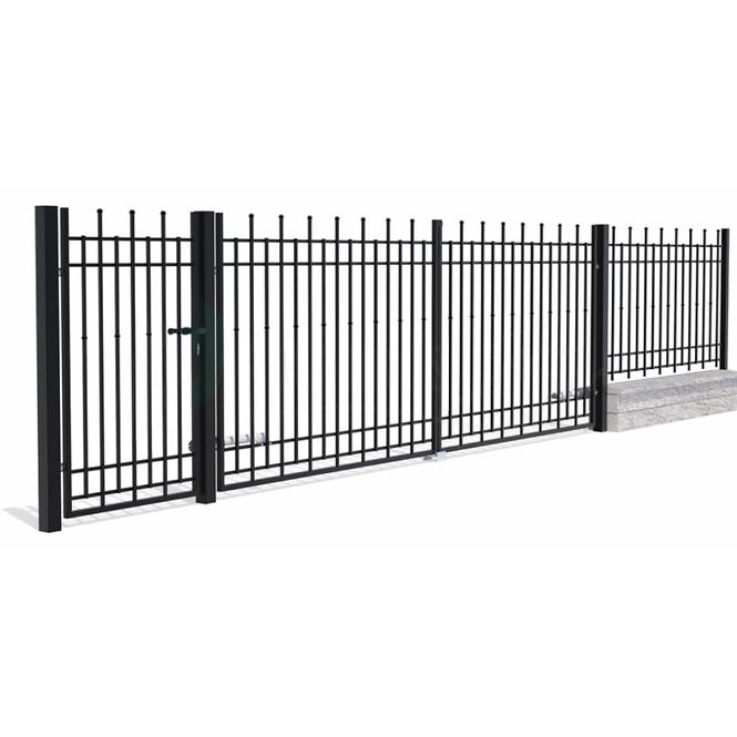 PRZĘSŁO BREMA 117,5X200 RAL9005 W6161