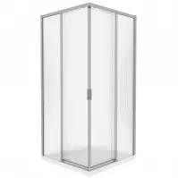 Tuš kabina kvadratna Eter 90x90x190 krom