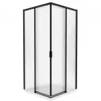 Tuš kabina kvadratna Eter 90x90x190 black