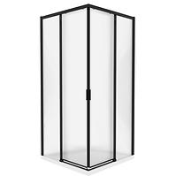 Tuš kabina kvadratna Eter 90x90x190 black