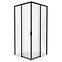 Tuš kabina kvadratna Eter 90x90x190 black