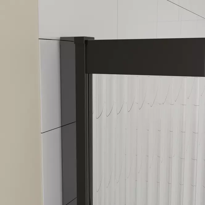 Tuš kabina kvadratna Eter 80x80x190 black