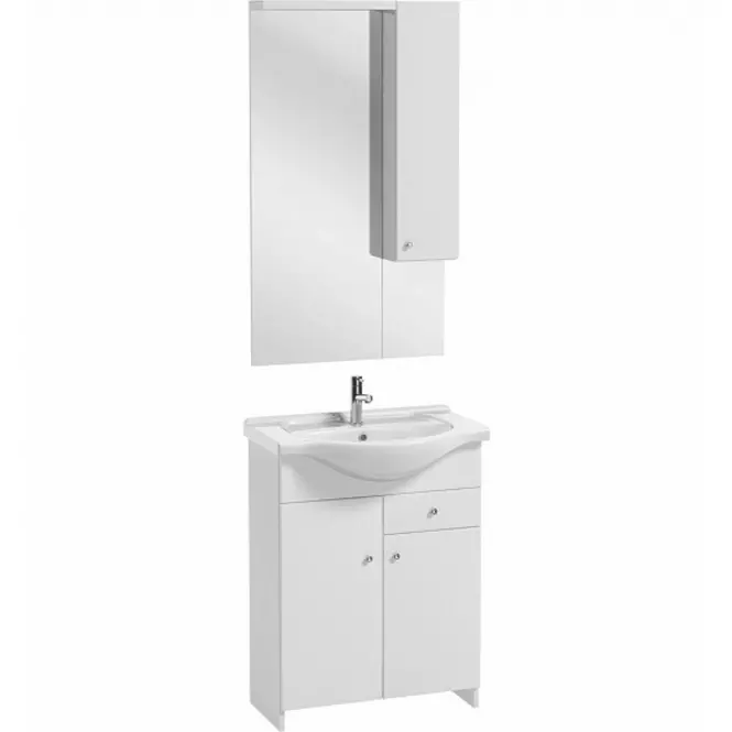 Ormarić za kupaonicu s umivaonikom Bratislava 65 bijela