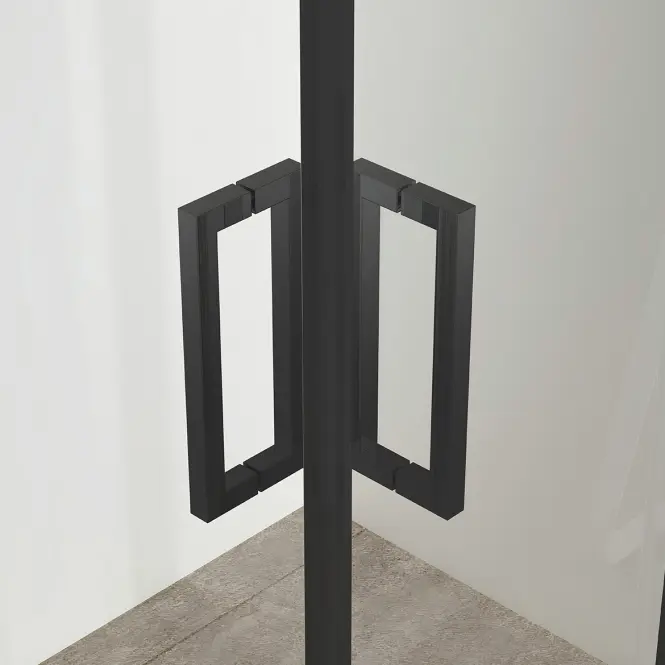 Tuš kabina kvadratna Atlas 90x90x210 black