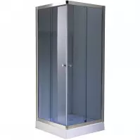 Kvadratna tuš kabina A1900f 80/80/185 Grafit