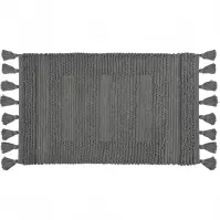 Kupaonski tepih 60x100cm tamno siva
