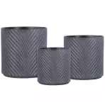 Keramička tegla black 19x19