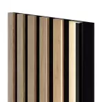 Zidne lamele mdf/filc saragossa Lumi LED 30x265