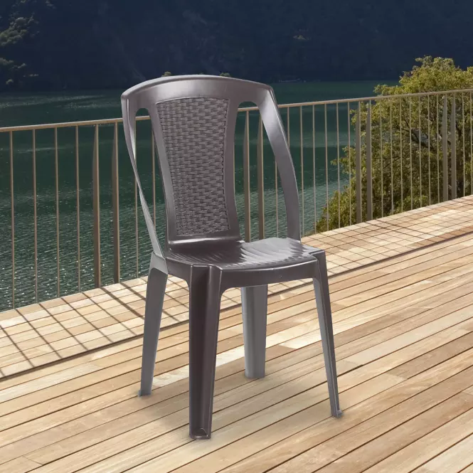 Plastična stolica Procida Moka