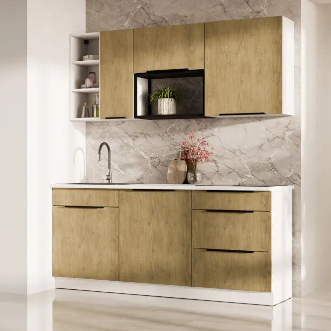 Kuhinjski ormarić Cremona Wh 90x90 Dn 2f Bb,12