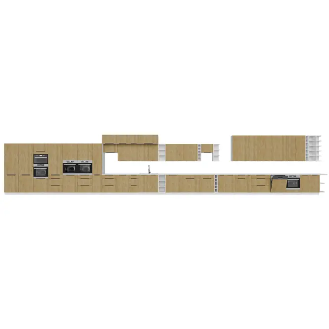 Kuhinjski ormarić Cremona Wh 90x90 Dn 2f Bb,5
