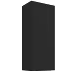 Kuhinjski ormarić Siena mat crni 45G-108 1F