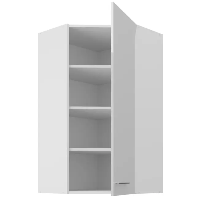 Kuhinjski ormarić Lara bijeli 60x60 GN-108 1F (45°),2