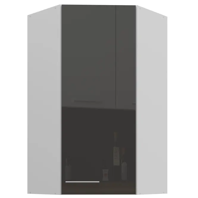 Kuhinjski ormarić Lara sivi 60x60 GN-108 1F (45°)