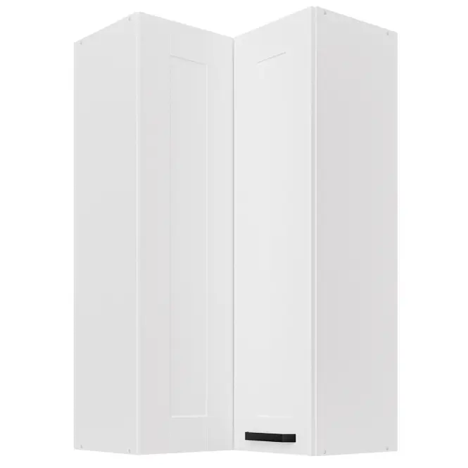 Kuhinjski ormarić Luna bijeli mat/bijeli 60x60 GN-108 2F (90°)