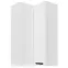Kuhinjski ormarić Luna bijeli mat/bijeli 60x60 GN-108 2F (90°)