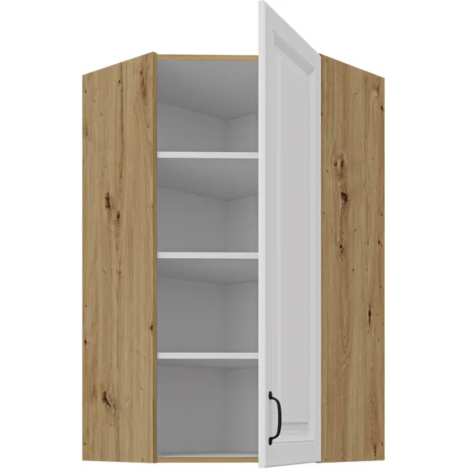 Kuhinjski ormarić Stilo bijeli/artisan 60x60 GN-108 1F (45°),2