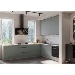 Kuhinja Aria SA/WH 260x230 cm bez radne ploče