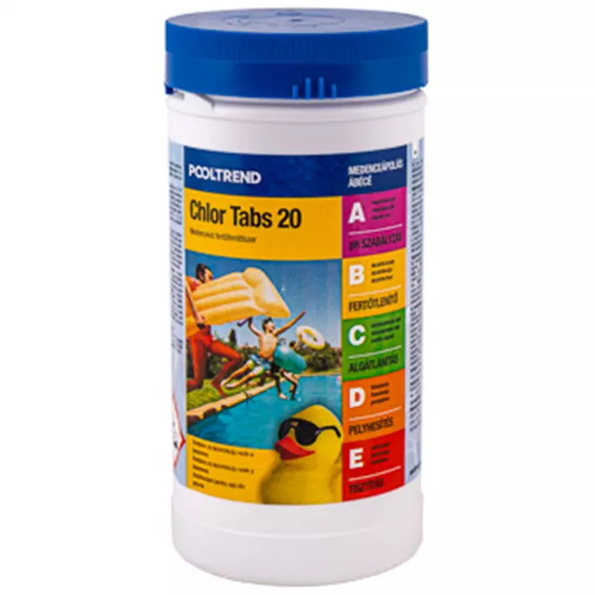 PoolTrend chlor tabs 1kg tablete 20g