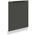 Prednja vrata Aria GR/WH 713x596 mm Anti Fingerprint