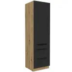 Kuhinjski ormarić Aria BL/AR Anti Fingerprint 60DKS-210 1F 3S