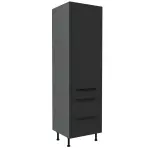 Kuhinjski ormarić Aria BL/ANT Anti Fingerprint 60DKS-215 1F 3S