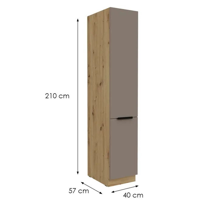 Kuhinjski ormarić Aria TA/AR Anti Fingerprint 40DK-210 2F,2