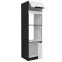 Kuhinjski ormarić Aria WH/BL Anti Fingerprint 60DPM-210 2F,3