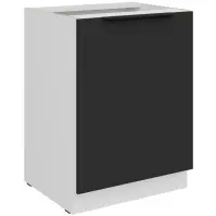 Kuhinjski ormarić Aria BL/WH Anti Fingerprint 60d 1f Bb