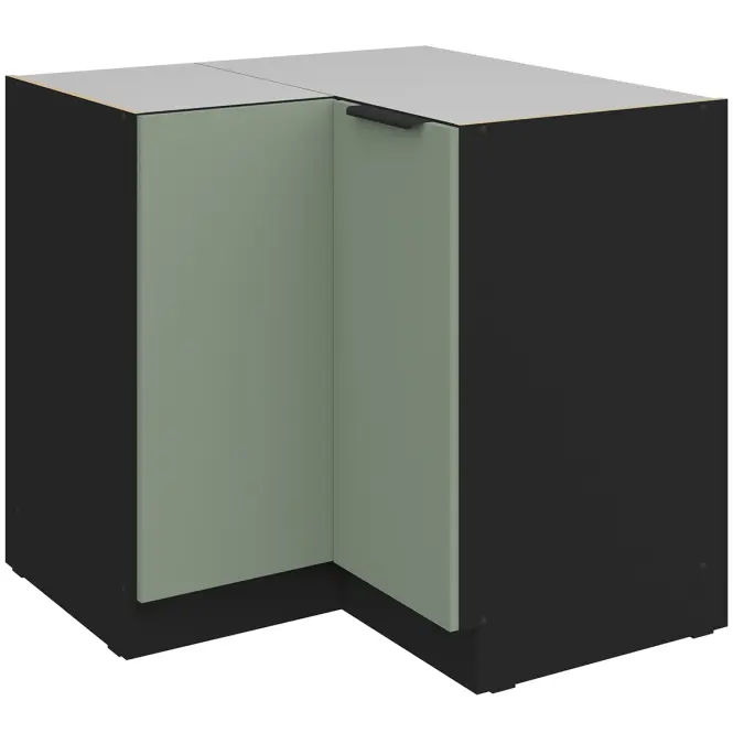 Kuhinjski ormarić Aria SA/BL Anti Fingerprint 90x90 Dn 2f Bb