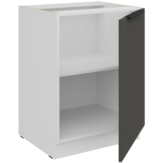 Kuhinjski ormarić Aria GR/WH Anti Fingerprint 60d 1f Bb,3