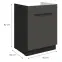 Kuhinjski ormarić Aria GR/BL Anti Fingerprint 60zl 1s Bb,2