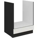 Kuhinjski ormarić Aria WH/BL Anti Fingerprint 60dg Bb