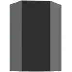 Kuhinjski ormarić Aria BL/ANT Anti Fingerprint 60x60 Gn-108 1f (45°)