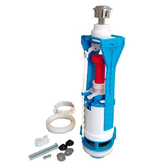 Ispusni ventil s jednom funkcijom, kromirana tipka 23179