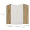 Kuhinjski ormarić Aria WH/AR Anti Fingerprint 60x60 Gn-72 2f (90°),2