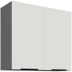 Kuhinjski ormarić Aria WH/ANT Anti Fingerprint 80g-72 2f