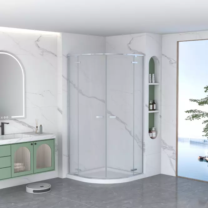 Tuš kabina Delta2 90x90x195 krom