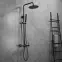 Tuš set Ilma 1-F crna,10