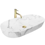 Sudoper na pultu Cleo 81 Marmo Shine REA-U8403