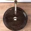 Sudoper na pultu Cristal Black REA-U9671,4