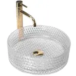 Sudoper na pultu Cristal Transparent REA-U9670