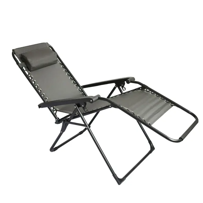 Vrtna ležaljka Relax grey
