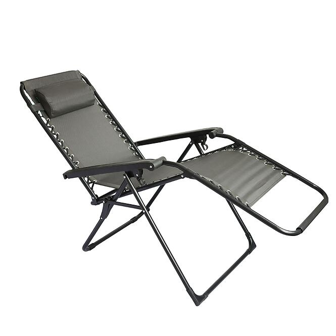 Vrtna ležaljka Relax grey,2