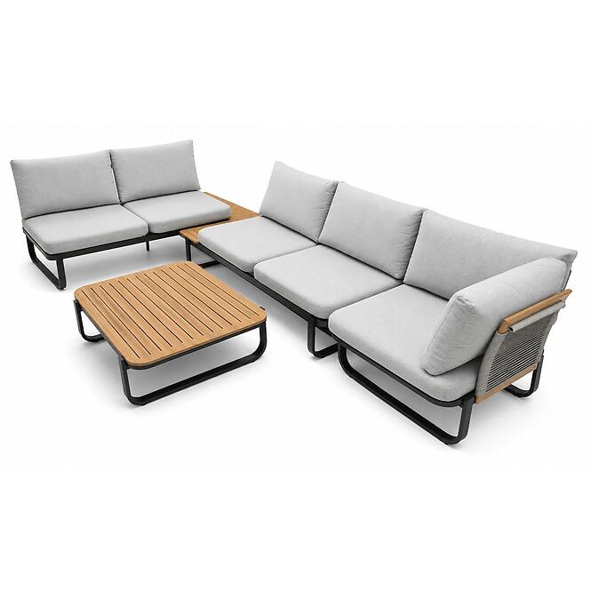 Vrtni kutak Monaco aluminij,2
