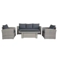 Set vrtnog namještaja Bjerka grey