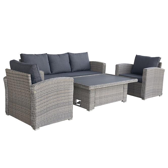 Set vrtnog namještaja Bjerka grey