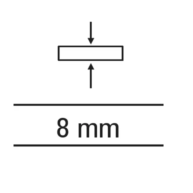 Kriziky za pločice 8 mm 30 kom,4